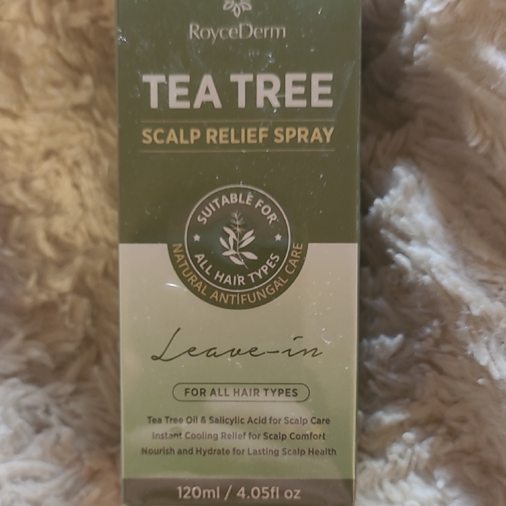 Tea Tree Scalp Relief Spray - Green